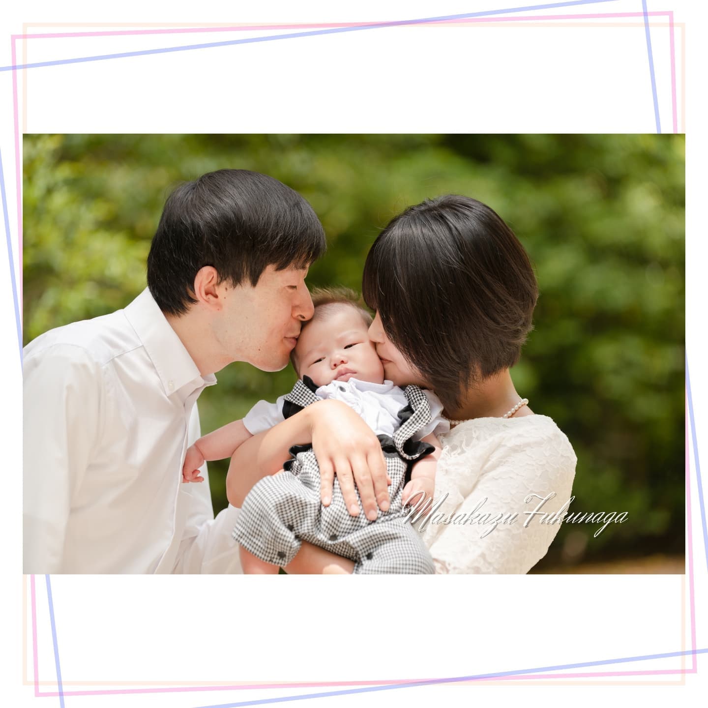 お宮参り|出張撮影|カメラマン|お宮参り写真|パパ・ママと一緒