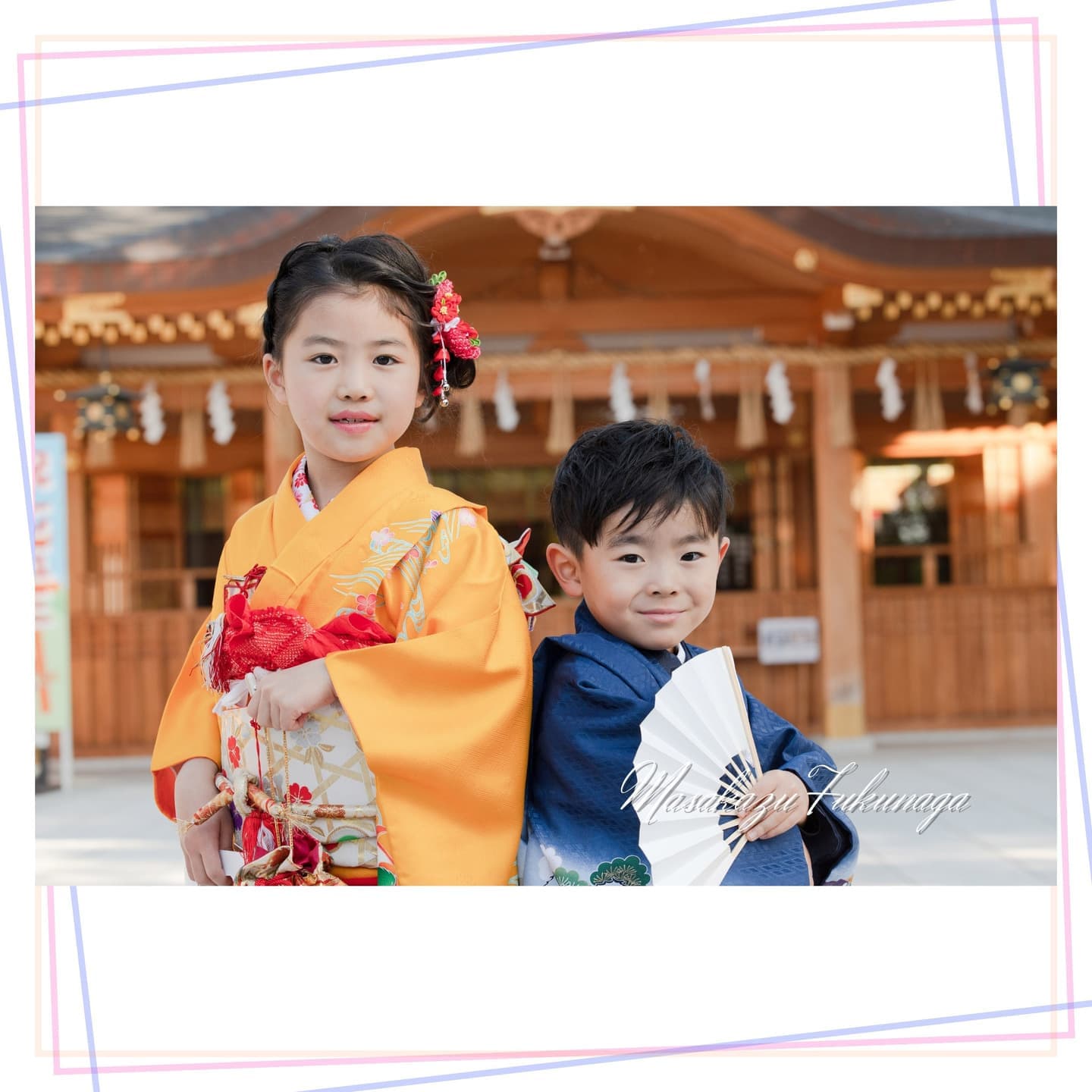 七五三|出張撮影|カメラマン|七五三写真|ご兄妹で