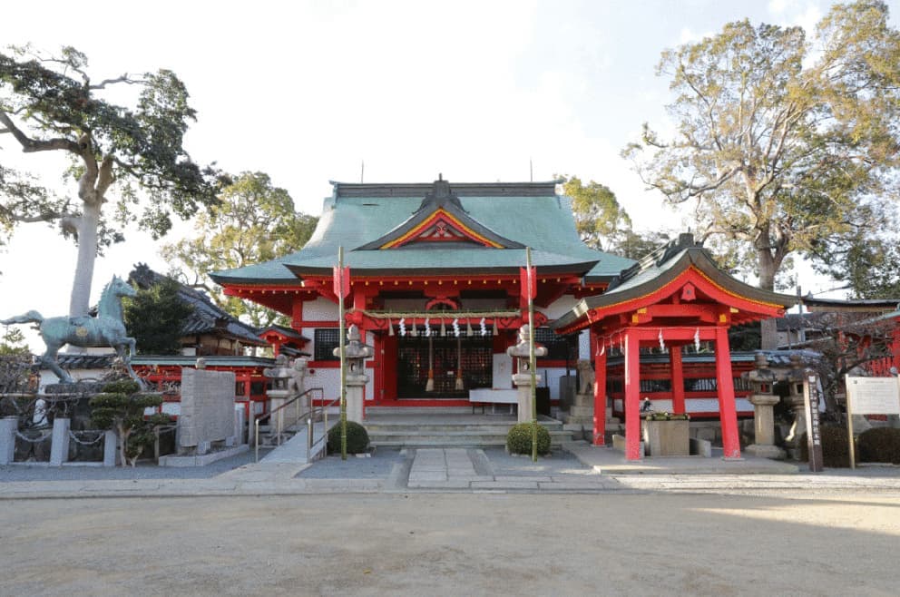 泉佐野市に鎮座する「奈加美神社」|出張撮影・カメラマン